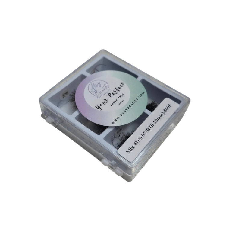 Perfect loose fans 4d / 6-10mm -500 fans