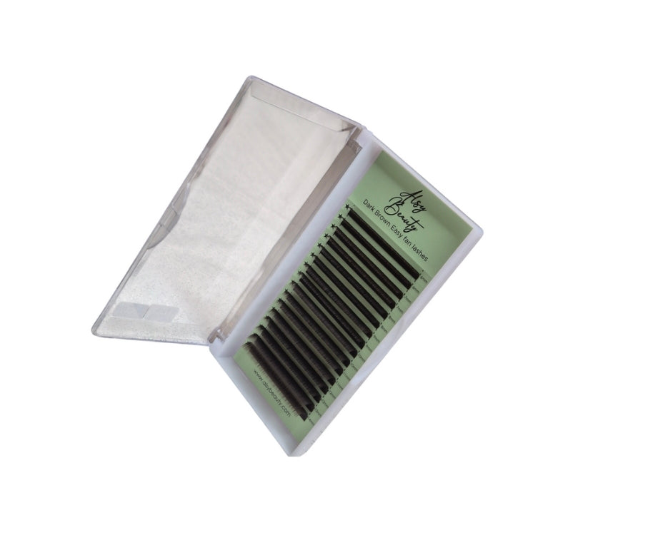 Dark brown easy fans